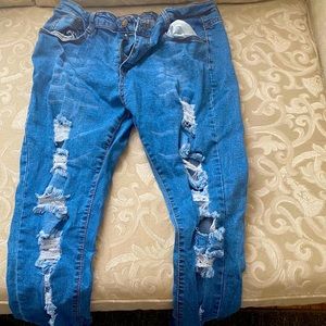 Ripped jeans